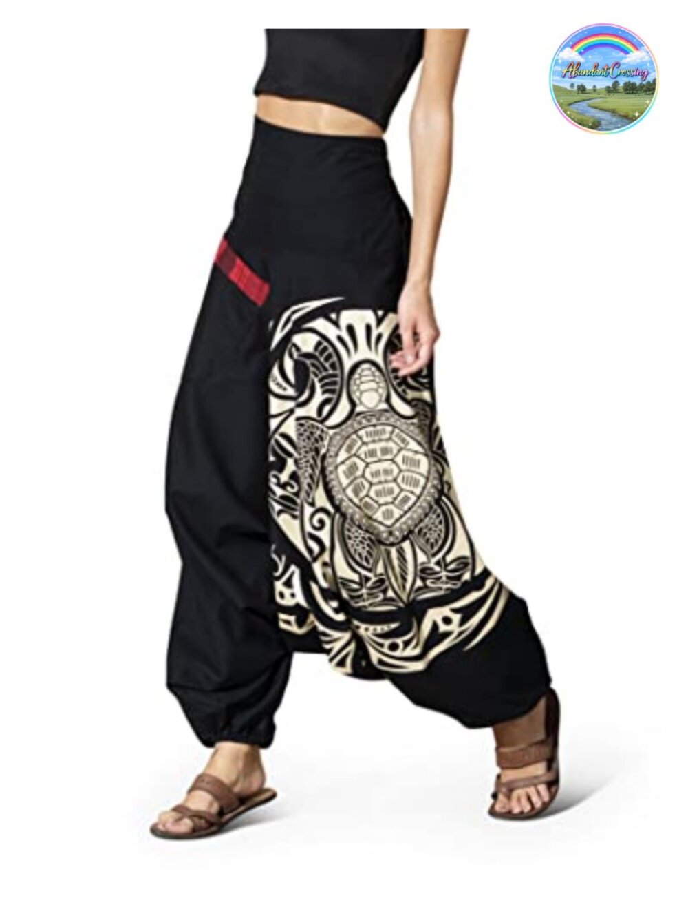100% Cotton Harem Pants Women Yoga Dance Boho Hippie Palazzo